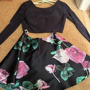 Rachel Allan 2 piece dress